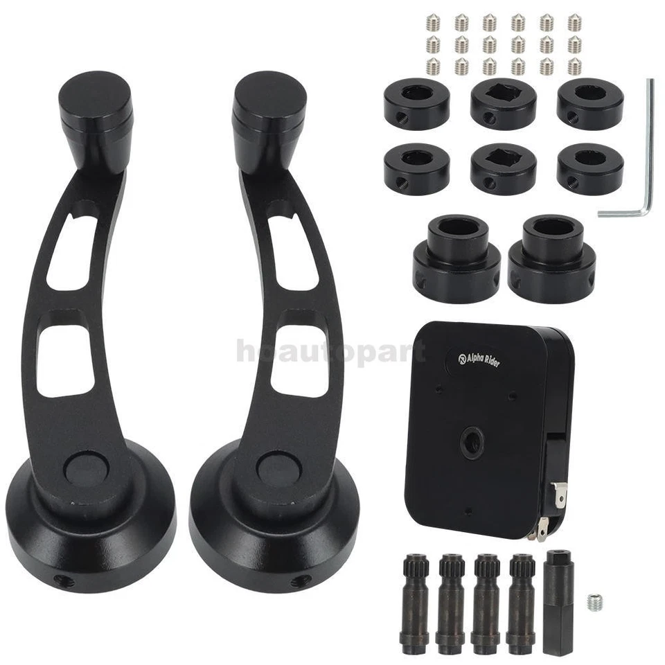 Universal Electric Window Switch & Lever Handles For Power Window Crank Switch Foto 2 de 4