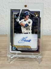 2024 Bowman Chrome 1st Prospect Auto Cooper Pratt #CPA-CPR Milwaukee Brewers