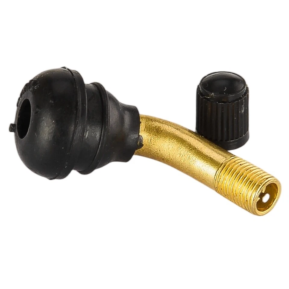 Vástago de válvula de neumático de rueda de ciclomotor scooter ángulo de 90 grados 10x A5 Foto 4 de 4