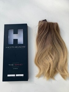 HOTHEADS The Band Human Hair Halo Extensions 1 Piece 14”-16” 18/25 Blonde Ombre