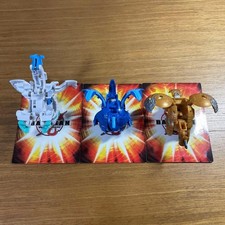 Bakugan Battle Planet Brawlers Figure ball transform Card Set of 3
