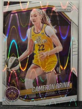 2025 Panini Prizm WNBA Parallel White Seismic CAMERON BRINK #87 Sparks
