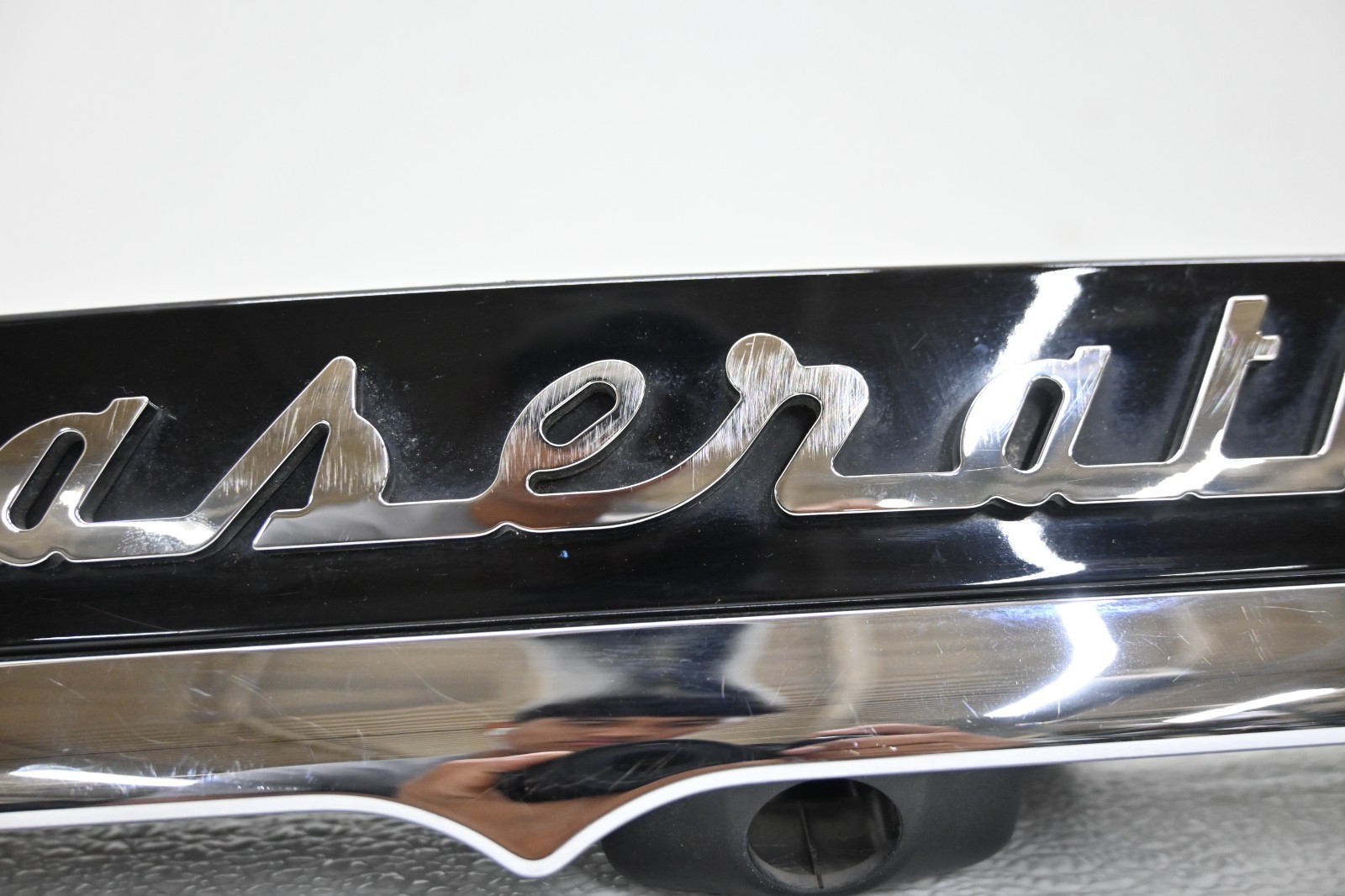 ⭐ 17-21 Maserati Ghibli Rear Trunk Boot Lid Reverse Parking Camera Molding Oem