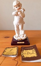 B. Merli Capodimonte Sammlerfigur Porzellanfigur Signiert mit Zertifikat