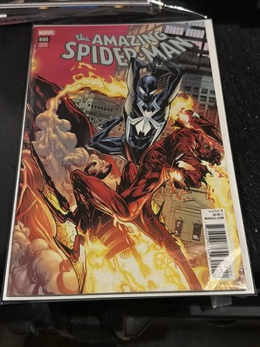 The Amazing Spider-Man #800 (Marvel 2018) Humberto Ramos  Cover NM White Pages