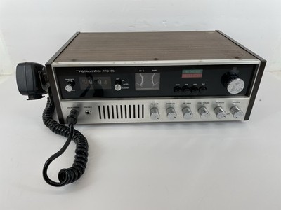 Vintage Realistic TRC-55 CB Transceiver Type No 21-151 With Mic Power Cord Works
