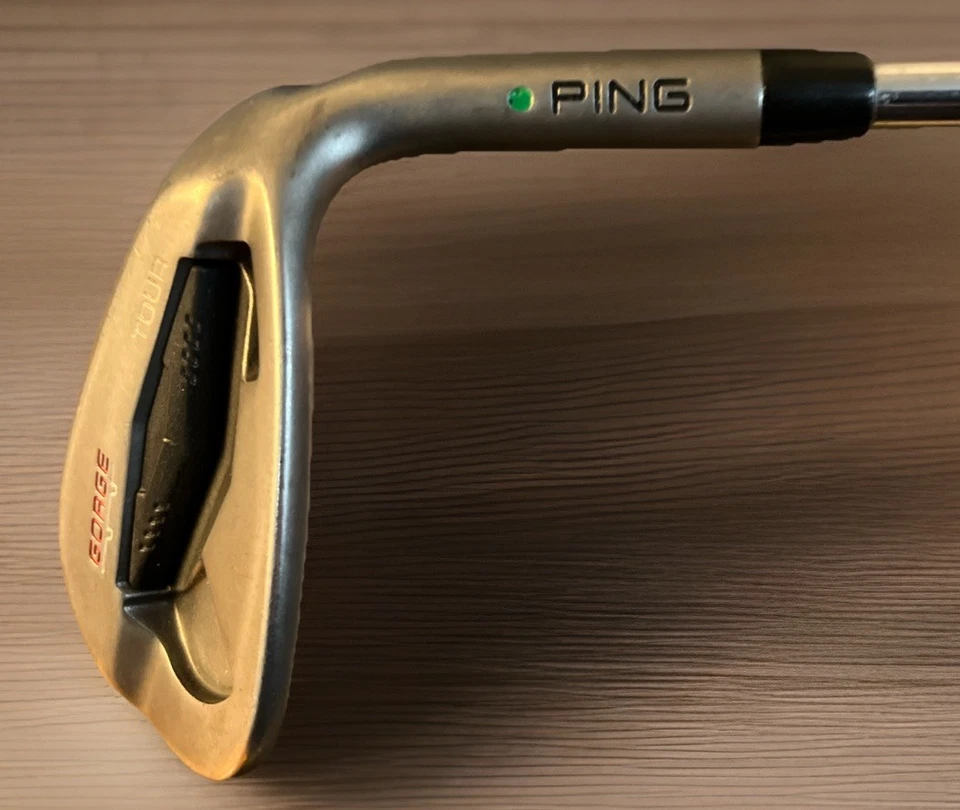 Ping Gorge Tour Gap Wedge 50* SS Punto Verde ~ Flexión Regular Ping CFS Acero ~ Derecha Foto 2 de 4