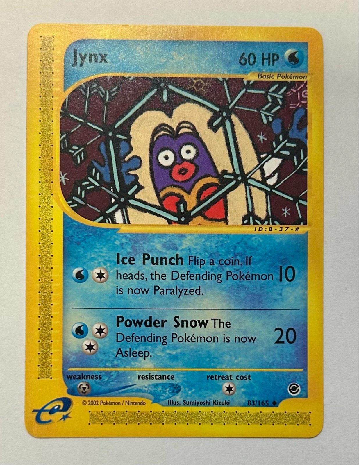 Pokémon TCG Jynx Uncommon Regular e-Reader Expedition 83/165 NM FREE SHIPPING!