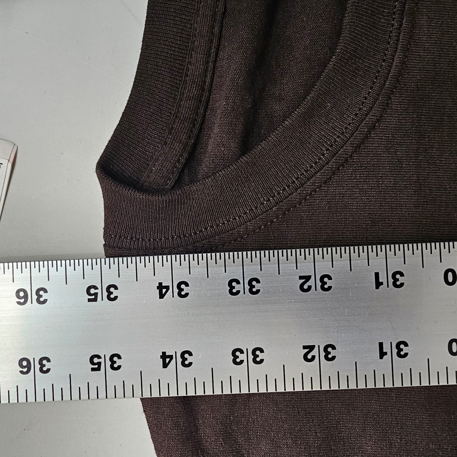 Gildan Ultra Cotton Pocket T-Shirt 5XL Brown Relaxed Fit Menswear Casual