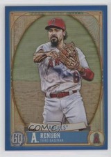 2021 Topps Gypsy Queen Box Topper Chrome Blue Refractor 44/99 Anthony Rendon y0i