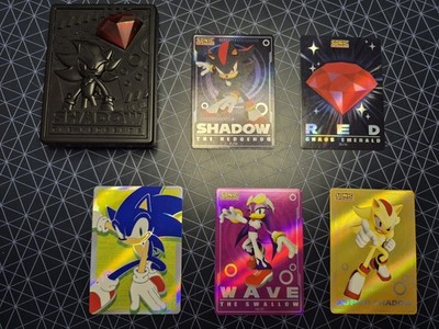 Sonic The Hedgehog 35th Anniversary Wendy's Trading Cards (Shadow)