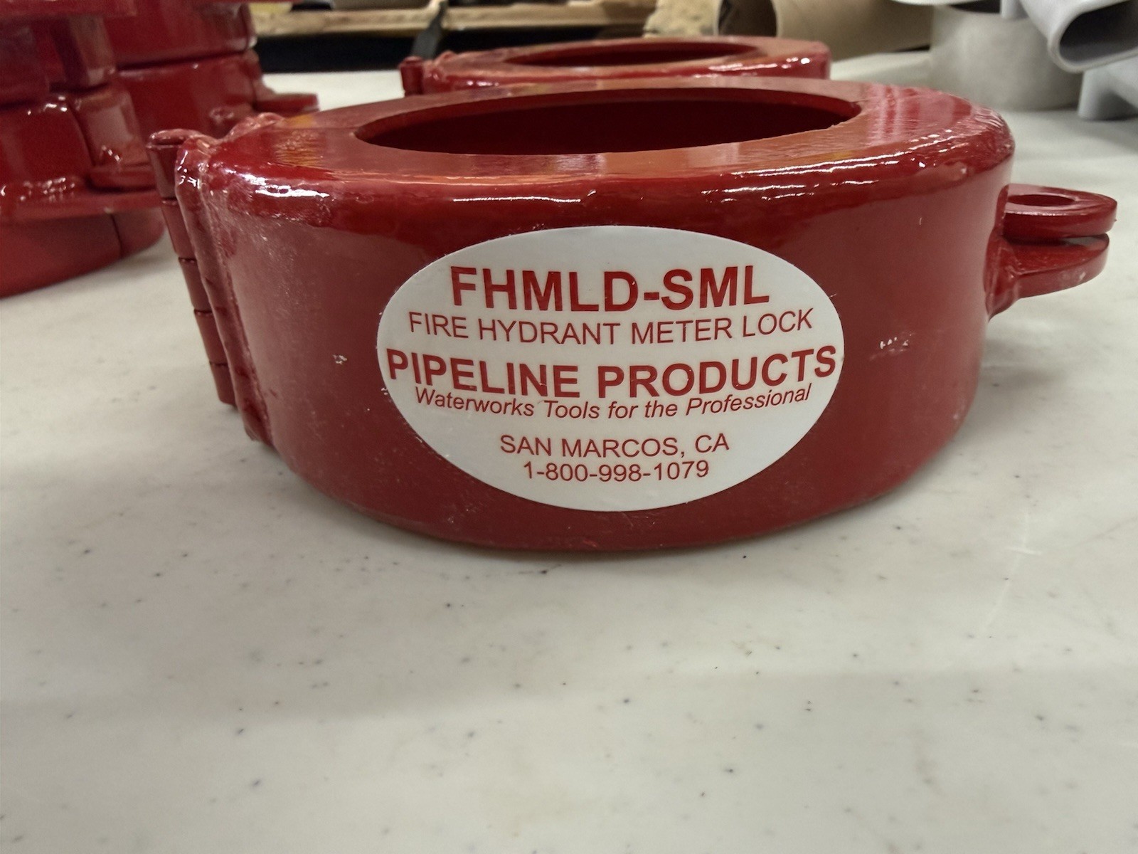 Pipeline FHMLD-SML Fire Hydrant Meter Lock Small, 1.75” (1-3/4”)