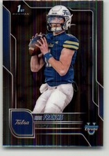 2025 Bowman University Chrome Kirk Francis #20 Tulsa Golden Hurricane