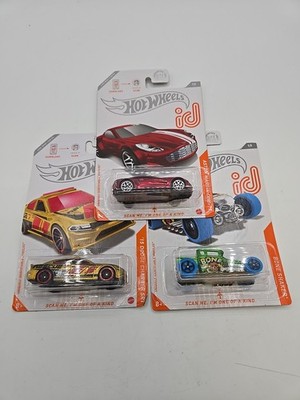 Hot Wheels ID Cars Lot Of 3