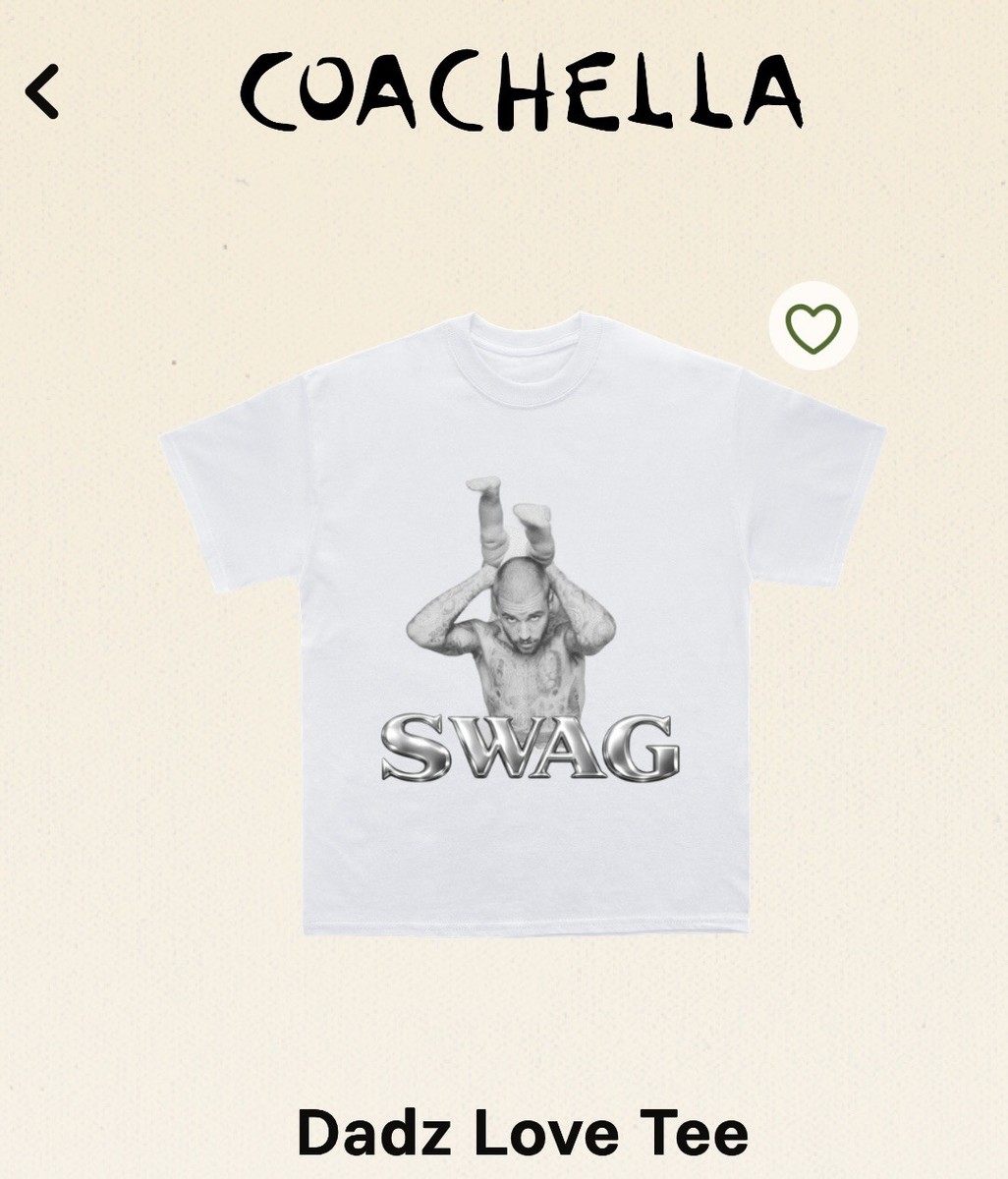 JUSTIN BIEBER COACHELLA MERCH SWAG T SHIRT SIZE L LARGE | eBay