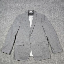 Banana Republic Blazer Mens 44 Long Tailored Fit Sport Coat Jacket Shark Skin