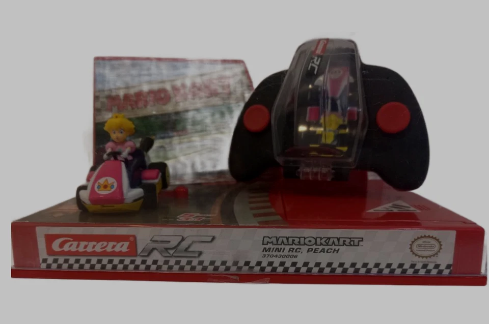 Carrera Mariokart RC Mini Radio Remote Control Peach 2.4 GHz With FREE Gift - Image 3 of 4