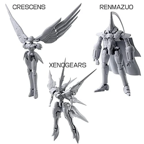SQUARE ENIX Xenogears STRUCTURE ARTS Vol.2 MODEL KIT SERIES 3pcs BOX. - Image 2 of 4
