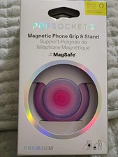 PopSockets Magnetic Phone Grip  Stand For MagSafe Pink Purple Glossy For Apple