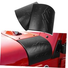 2pcs Black Cowl Body Armor Outer Cowling Cover for Jeep Wrangler JK JKU 2007