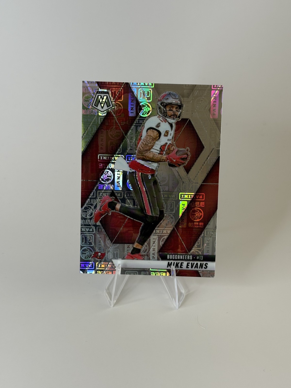 2025 Panini Mosaic - Mike Evans #192 Silver Knight Prizm /149