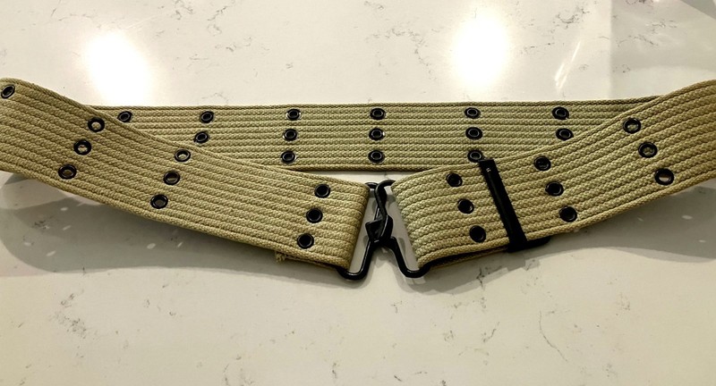 Vintage 1984 Banana Republic WW2 Reproduction Pistol Belt