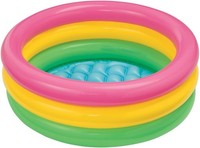 Intex Pool Aufblasbar 3 Farben 61X22Cm 34L Planschbecken Kinderpool