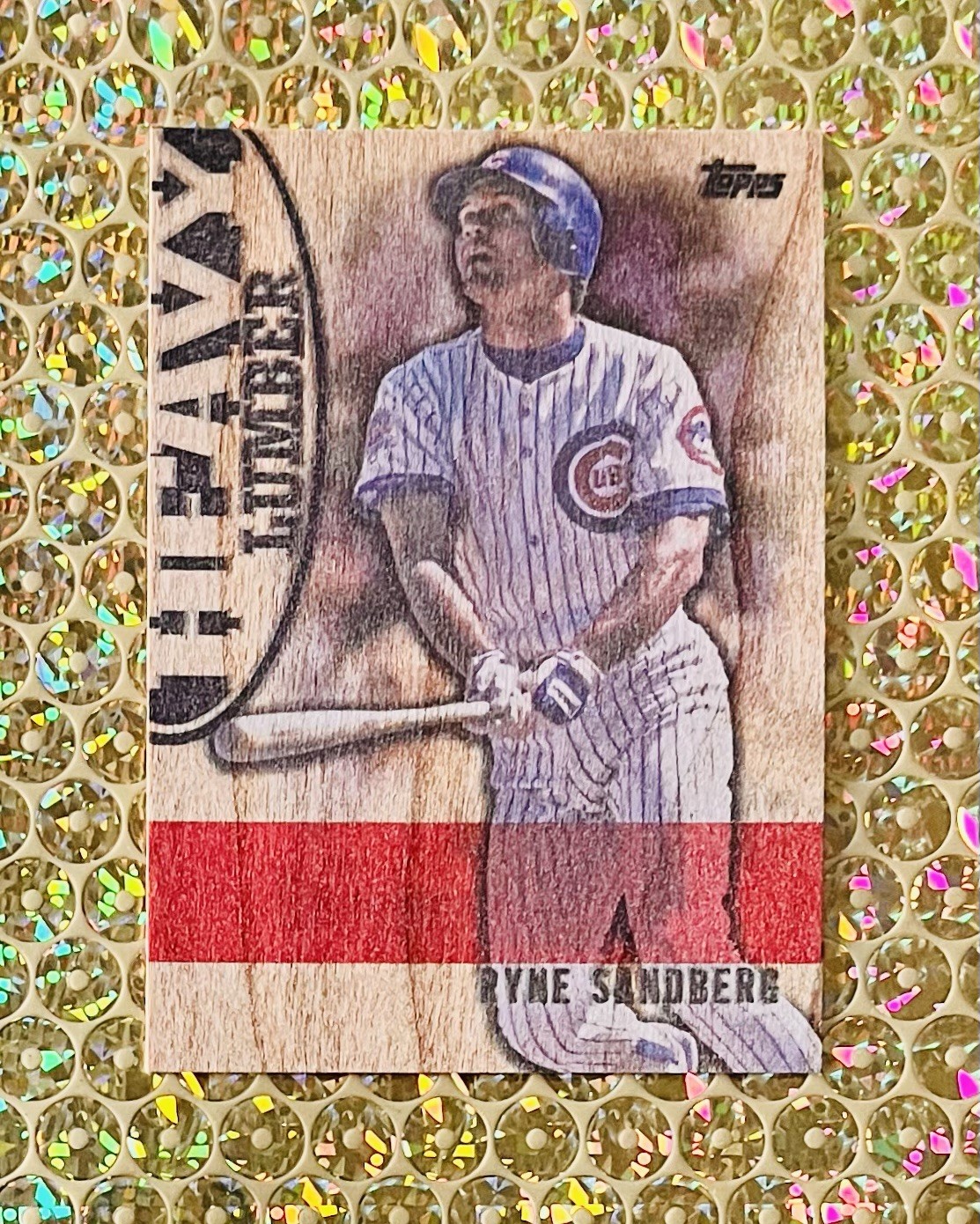 2024 Topps #HL-36 Ryne Sandberg Heavy Lumber SSP