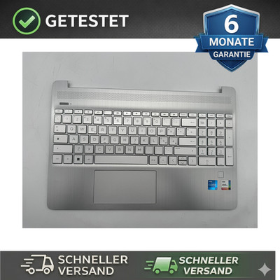 HP 15s-eq 15s-fq  Palmrest / Handauflage Tastatur Touchpad QWERTY  EA0P500702A