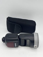 Godox V1-C TTL Round Head Flash for Canon Black w/ Carrying Case - Used