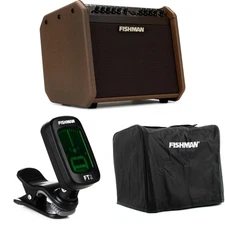 Fishman Loudbox Mini Charge Tuner and Cover Bundle