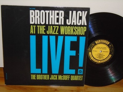 Brother Jack McDuff Quartet - Brother Jack At The Jazz Workshop PRESTIGE LP VG++