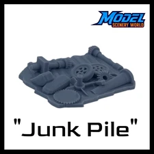 Industrial Junk Pile - N Scale - Gray