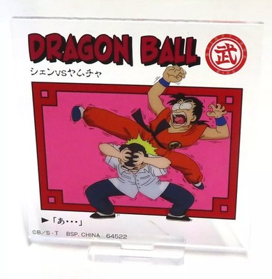 Dragon Ball Acrylic Stand Shen vs Yamcha Ichiban Kuji Collection Collectible