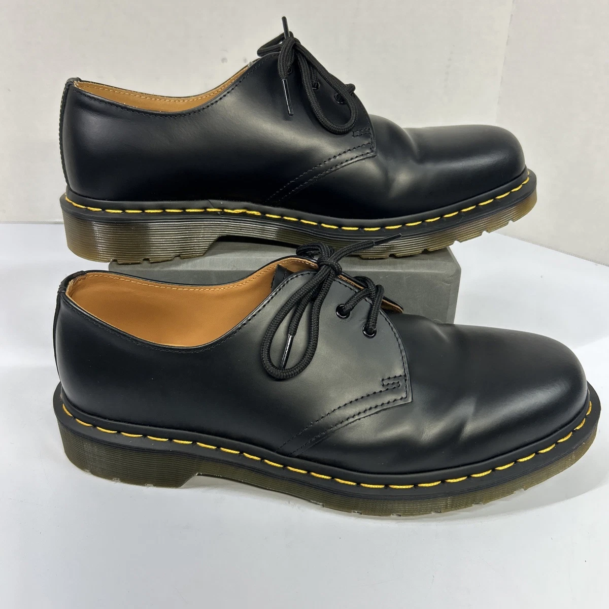 Dr. Martens 1461 Black Boots for Men for sale | eBay