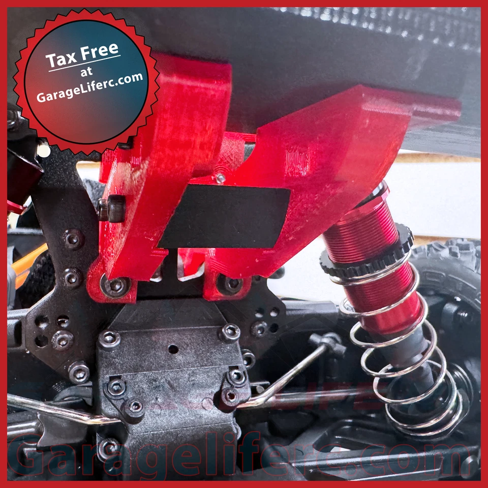 Montaje de ala flexible Arrma Typhon / Talion 6s Foto 2 de 3