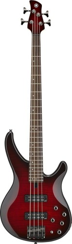 Yamaha Trbx604fm 4 String Bass - Dark Red Burst