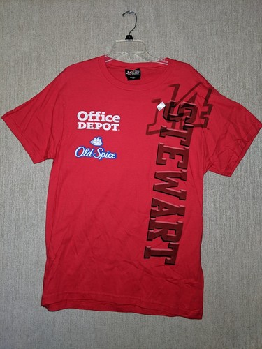 Chase Authentics Nascar Men's T Shirt Red Large Cotton Tony Stewart Old Spice