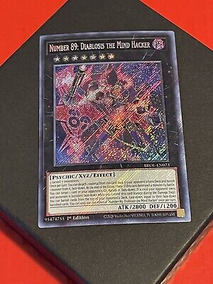 Jual number 89 diablosis the mind hacker Secret Yugioh TCG - Kab