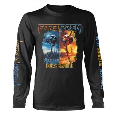 Forbidden '40 Years of Evil' Long Sleeve T shirt - OFFICIAL