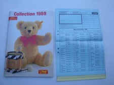 Catalogue Professional Old Toys And Bear steiff 1988 - 88 Pages  Rates