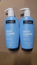 2 Neutrogena Fresh Foaming Cleanser Makeup Remover Face Wash 6.7 Fl Oz
