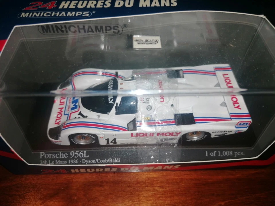 Minichamps 1/43 Porsche 956L #14 Le Mans 1986 430 866514 - Immagine 2 di 3