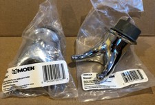  SET OF 2 MOEN Mason Double Robe Hook in Chrome YB8003CH