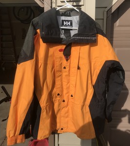helly hansen ski jacket yellow