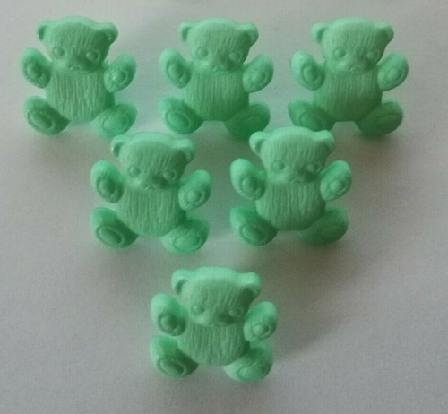 Baby buttons Teddy Bear 16mm shank in 14 colours - Craft / Novelty / Cardigan - Picture 7 of 28