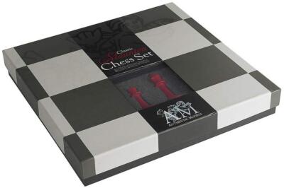 Authentic Models / GR027 / Schachspiel ''Staunton Set Master'' im Geschenkset