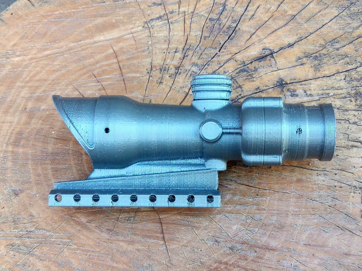 トイガン ACOG Mock ACOG Sight Scope for Airgun, Airsoft Gun, Nerf Blaster