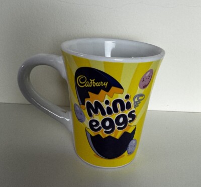 Cadbury Easter Chocolate Mini Eggs All Over Logo Collector Keramiktasse 300ml