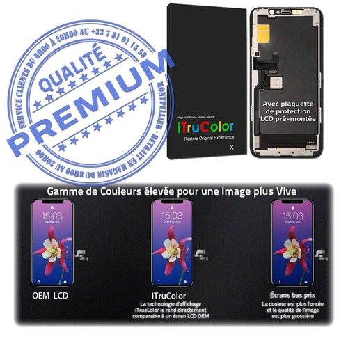 Remplacement Écran inCELL Apple iPhone 11 PRO MAX PREMIUM Super Retina LCD 6,5in - Photo 3/9